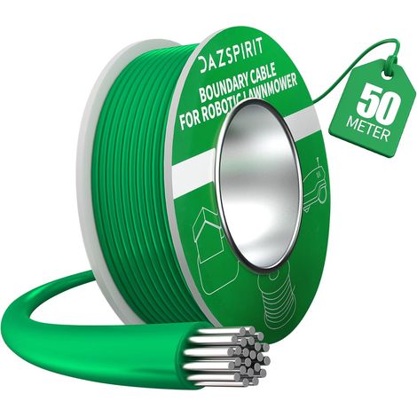 50M Universel Cable Robot Tondeuse Accessoire de Fil Périphérique pour Tondeuse Gazon Compatible avec 15 18 20 30 etc (1/5)