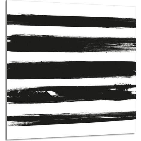 GLASPLATTE FÜR KÜCHE 60x65 Streifen (1/5)