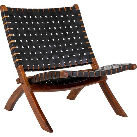 Perugia Sessel Leder schwarz. (1/5)