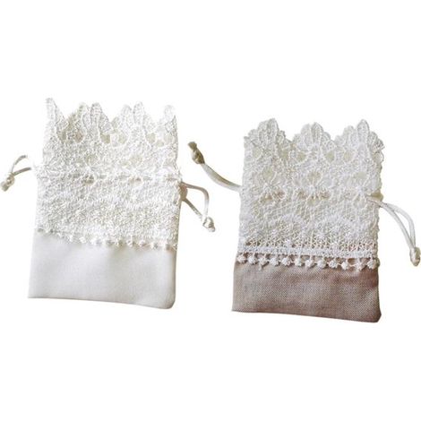 10 sacchetti regalo con coulisse, sacchetti natalizi con coulisse, 10,5 x 8 cm, per snack, pasticcini, biscotti, dessert e dolcetti festivi (1/5)