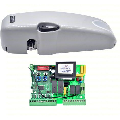 Attuatore Motore Per Porta Basculante Box Garage 230v Con Centrale Quadro Bazer