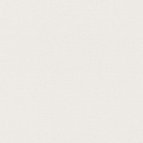 Papier peint intissé uni blanc crème Tapisserie texturée aspect métallique Papier peint minimaliste idéal pour salon & couloir (1/4)