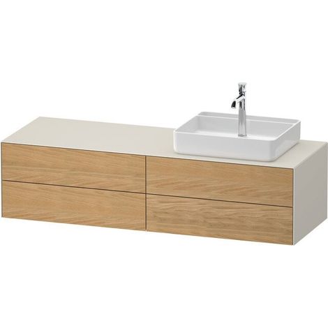 DURAVIT WT4867RH5390000 Console-WTU wh White Tulip 550x1300x