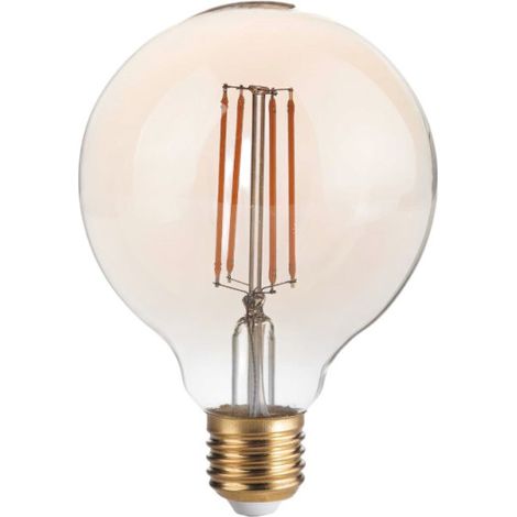 Ampoule Globe Ambré E27 Filament 4w (1/3)