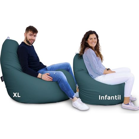 Pouf Relax Similicuir Glacier XL Glacier