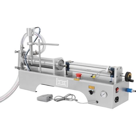 Pneumatische Flüssigkeitsabfüllmaschine, hohe Effizienz, vielseitige Verwendung, WEISS (1/2)