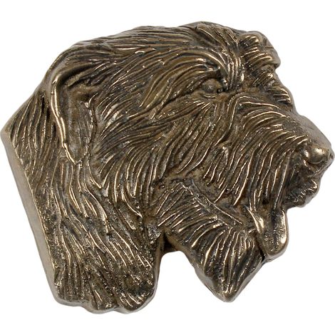 Irish Wolfhound I - placa conmemorativa con un perro, nota de agradecimiento personalizada, premio, diploma con dedicatoria de la marca Art-Dog. (1/3)
