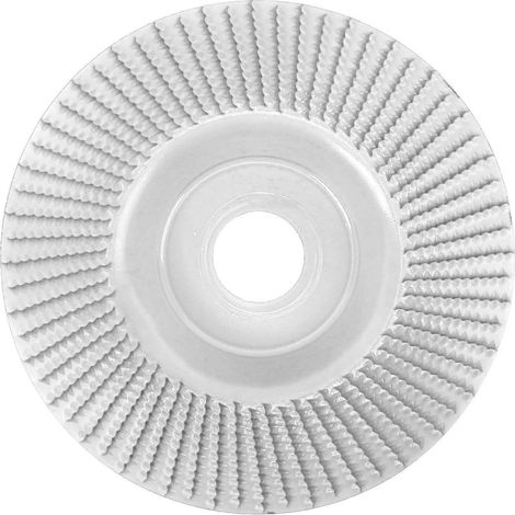 Disque à meuler et à façonner en carbure de tungstène, résistant à l'usure, 125 mm, pour le travail du bois (1/4)