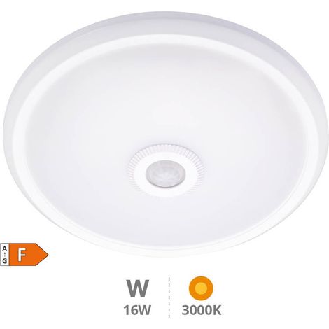 Plafon techo con sensor Roseau 16W 3000K GSC 000704721 (1/4)