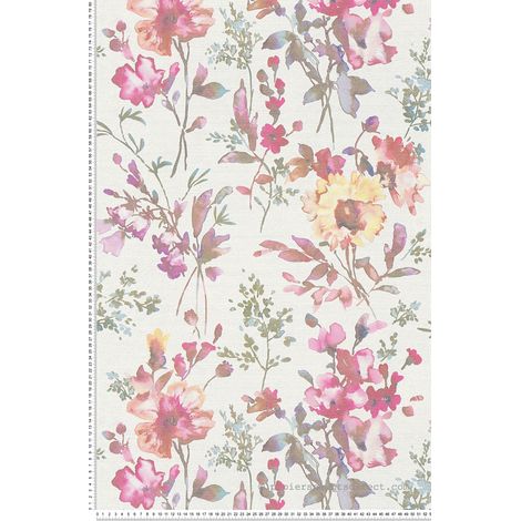 Papier peint Fleur Multicolore Cosmoliving A.S. Création (1/5)