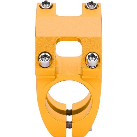 Potence de VTT LUNJE, guidon court, potence creuse en alliage d'aluminium, 31,8 x 35 mm, couleur or (1/5)