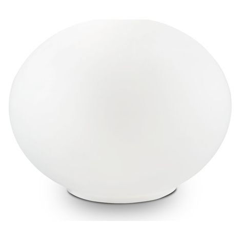 Lampada Da Scrivania-Ufficio Moderna Smarties Vetro Bianco 1 Luce G9 3W 3000K (1/2)