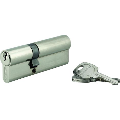 Cilindro europeo STD 35 x 75 mm, nichelato, 3 chiavi – THIRARD