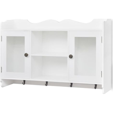 Maison Exclusive - Hängeschrank MDF Weiß