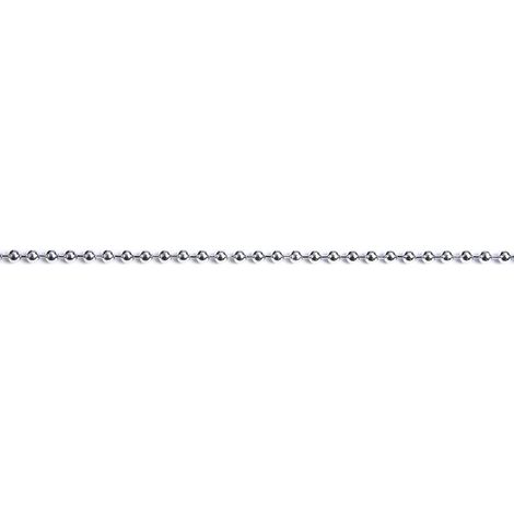 CATENA PRETAGLIATA A PERLINE 2,5 mt - ottonata