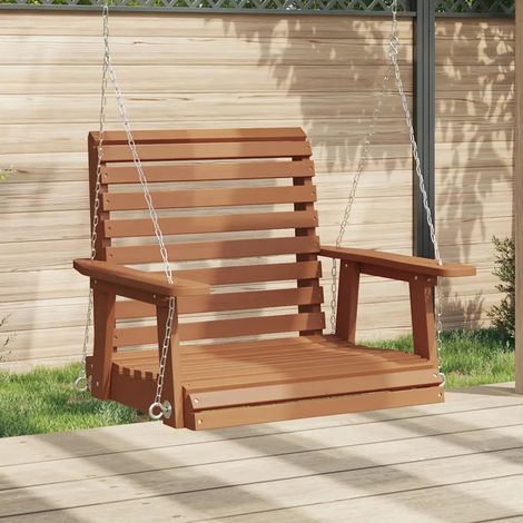 Schaukelstuhl vidaxl garden swing chair Holz ergonomisch (1/3)