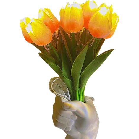 Fleur artificielle jaune - entretien facilité pour anniversaire - finition soignée et robuste - praticité optimale garantie (1/5)