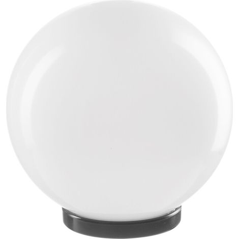 GLOBO OPALE BIANCO D 30 CM CON BASE E27- 2,0 pz