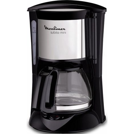 Moulinex – Cafetière 6 tasses 600W – Verseuse en verre – Porte-filtre pivotant amovible en inox – Système anti-gouttes (1/10)
