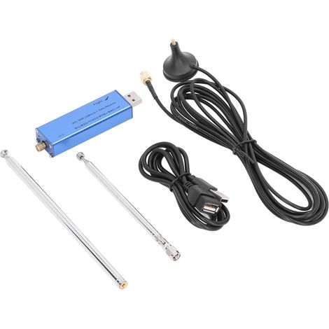 Kit récepteur radio logicielle DAB/FM SDR avec antenne et prise 25-1760 MHz (1/5)