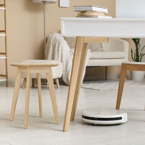 Sgabelli da cucina in bambu set da 2 resistenti allumidita