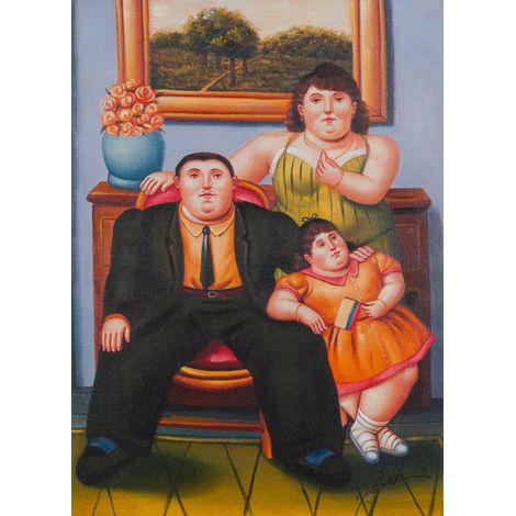 Hand -painted made oil painting on canvas