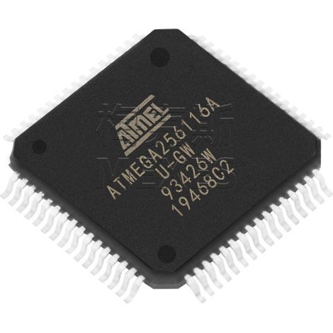 Set of 5 ATMEGA2561-16AU and ATMEGA2561V-8AU electronic components