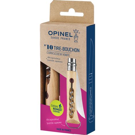 Schraubenzieher-Korkenzieher Flaschenöffner Picknick Nr.10 - Opinel