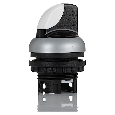 Interruptor de accionamiento de 3 posiciones, negro, antirretorno M22-WRK3 216872