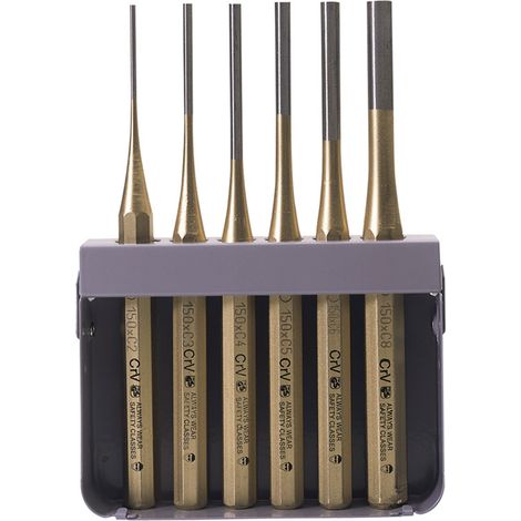 Draper 6-Piece Octagonal Parallel Pin Punch Set (150mm) – Expert Quality (1/5)