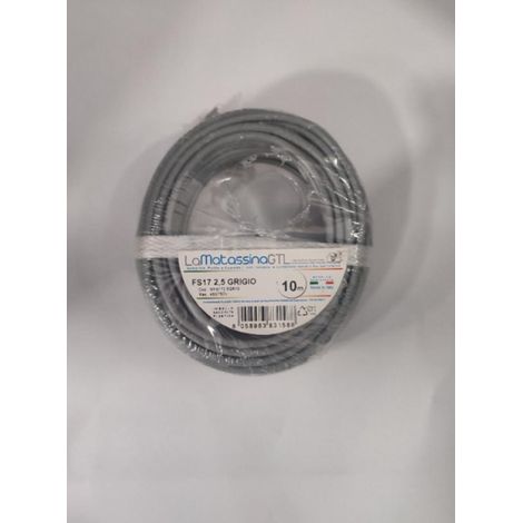 Cavo unipolare fs17 go-at topline mfs172,5gr10-2,5mmq-10 metri-grigio