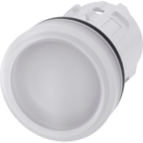 Siemens Indus.Sector Leuchtmelder weiß 22mm, rund, 3SU1001-6AA60-0AA0 (1/3)