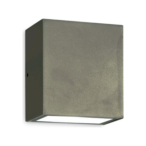 [NEUWERTIG] B-Ware Ideal Lux Außenwandleuchte Argo anthrazit LED Gartenleuchte 4000K IP66 530lm (1/2)