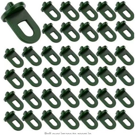 Lot d 50 Suspensions pour Serre, Clips à Effet de Serre, Crochet à Effet de Serre, Clips de Serre, Accessoire de Serre, pour Serre