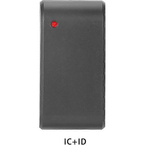 Lecteur de contrôle d'accès 13,56 MHz + 125 kHz, lecteur de cartes de proximité intelligent étanche IP68, lecteur Weigand 26/34, version L-001 ID IC (1/5)
