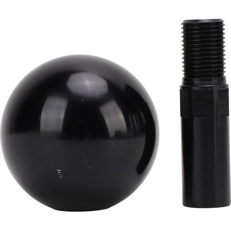 Pomello del cambio in alluminio anodizzato nero da 2,25 pollici, con sfera filettata M16 x 1,5 per cambio manuale Cummins. (1/5)