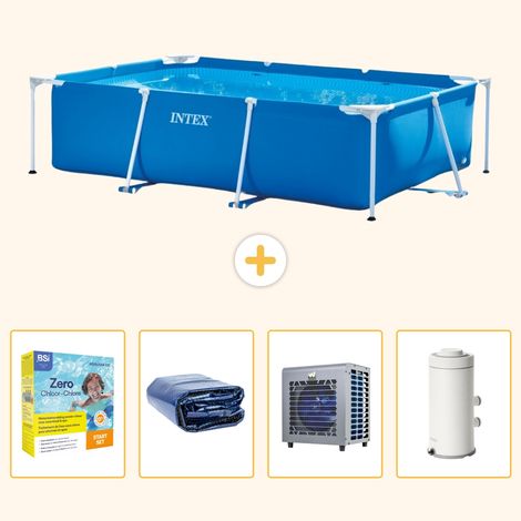 Intex Piscine Tubulaire Rectangulaire - 300x200x75 cm - 5-pièces  S157 (1/5)