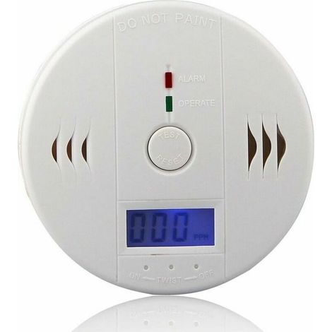Carbon Monoxide Detector with LED Display/Electronic Sensor, Carbon Monoxide Alarm Detector (1/2)