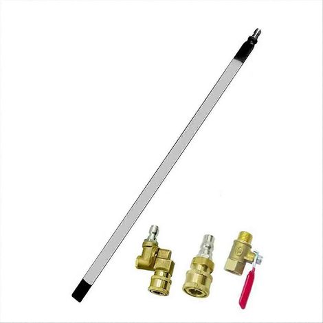 Outil de nettoyage de radiateur de voiture de 60 cm, outil de nettoyage du réservoir d'eau du condenseur du radiateur de voiture, outil de nettoyage du réservoir d'eau du camion (1/5)