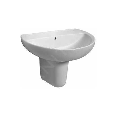 Kolo Rekord - Lavabo 60x46 cm, sans trou pour la robinetterie, blanc K91060000 (1/3)