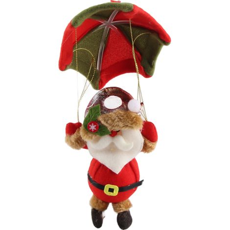 Weihnachtsmann-Fallschirm – Hängende Weihnachtsdekoration für Einkaufszentren (1/5)