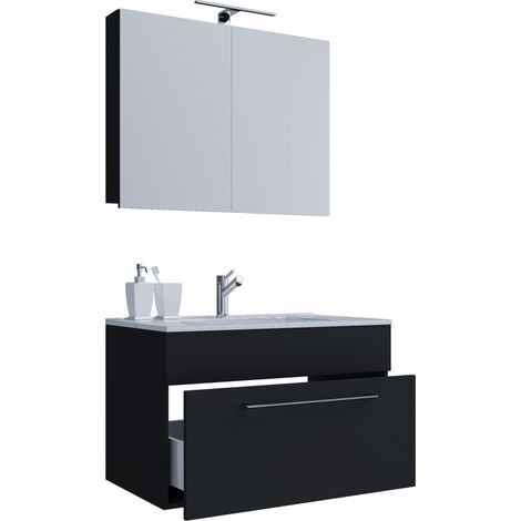 3 pz. lavabo da bagno Badinos SC 109x60x46 - VCM