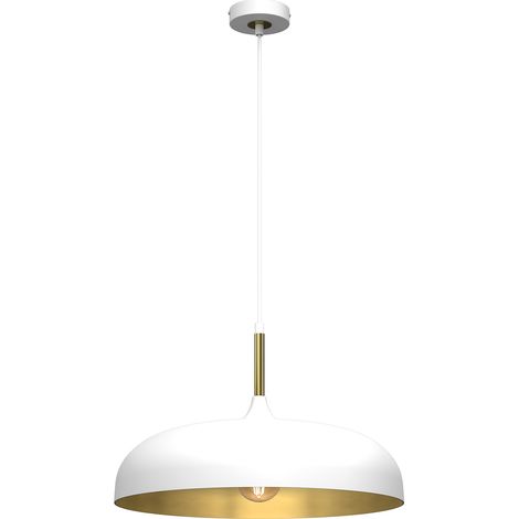 Suspension Lincoln 1 E27 blanche Milagro MLP7899 (1/5)