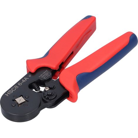 Mini-Crimpzange mit Selbstjustierung, industrieller Abisolierer HSC8 64A (1/5)