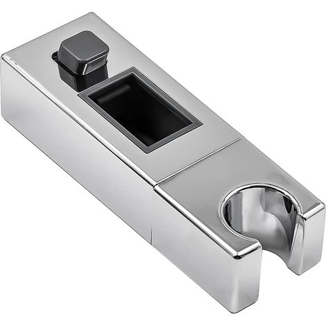 Support de pommeau de Douche Barre coulissante carrée réglable Support de combiné Salle de Bain Barre coulissante Pince de Remplacement pour 30 x 18 mm (1/5)