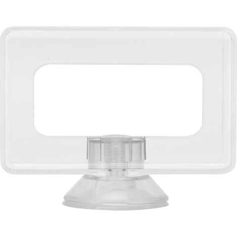 Anneau d'alimentation pour poissons anti-flottant en acrylique transparent, distributeur de nourriture pour poissons d'aquarium (S 6x10x4cm ) (1/5)
