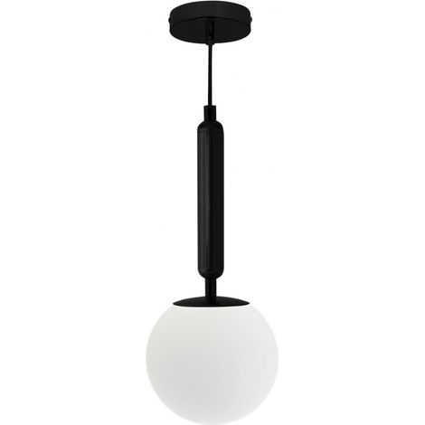 Pendentif de INTERLUSA de série AIMEE métal finition noire (1/4)