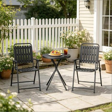 Ensemble de mobilier d'extérieur 3 pièces, ensemble de mobilier de jardin, de conversation et de pelouse – 3 pièces, sur place (1/5)