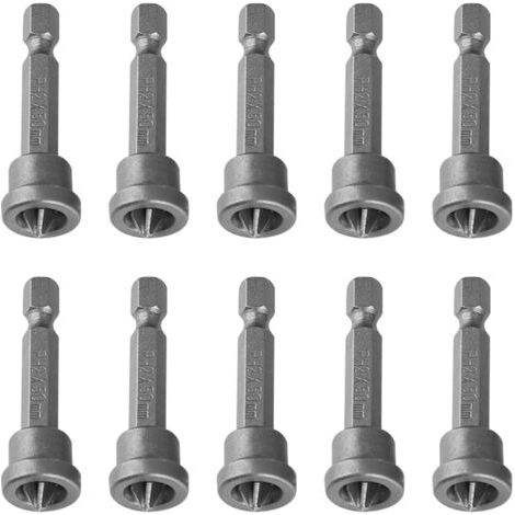 DEESSE SHOP-10pcs 50 Mm PH2 Bites de Tournevis Magnétiques Hex (1/5)