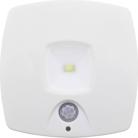 Müller-Licht 27700015 Luce notturna LED con sensore di movimento Quadrato LED (monocolore) Bianco luce del giorno Bianc (1/3)